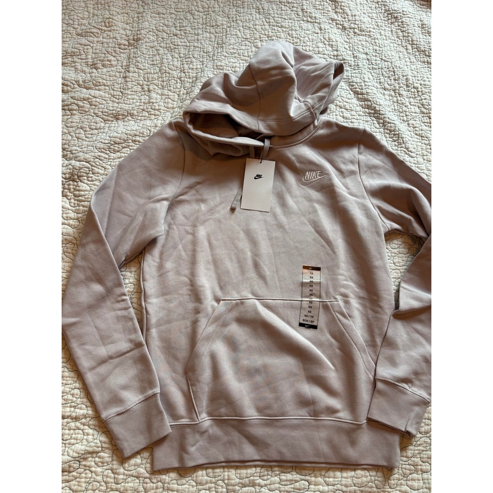 Nike‎ Women Size XS Pullover Hoodie Embroidered Logo